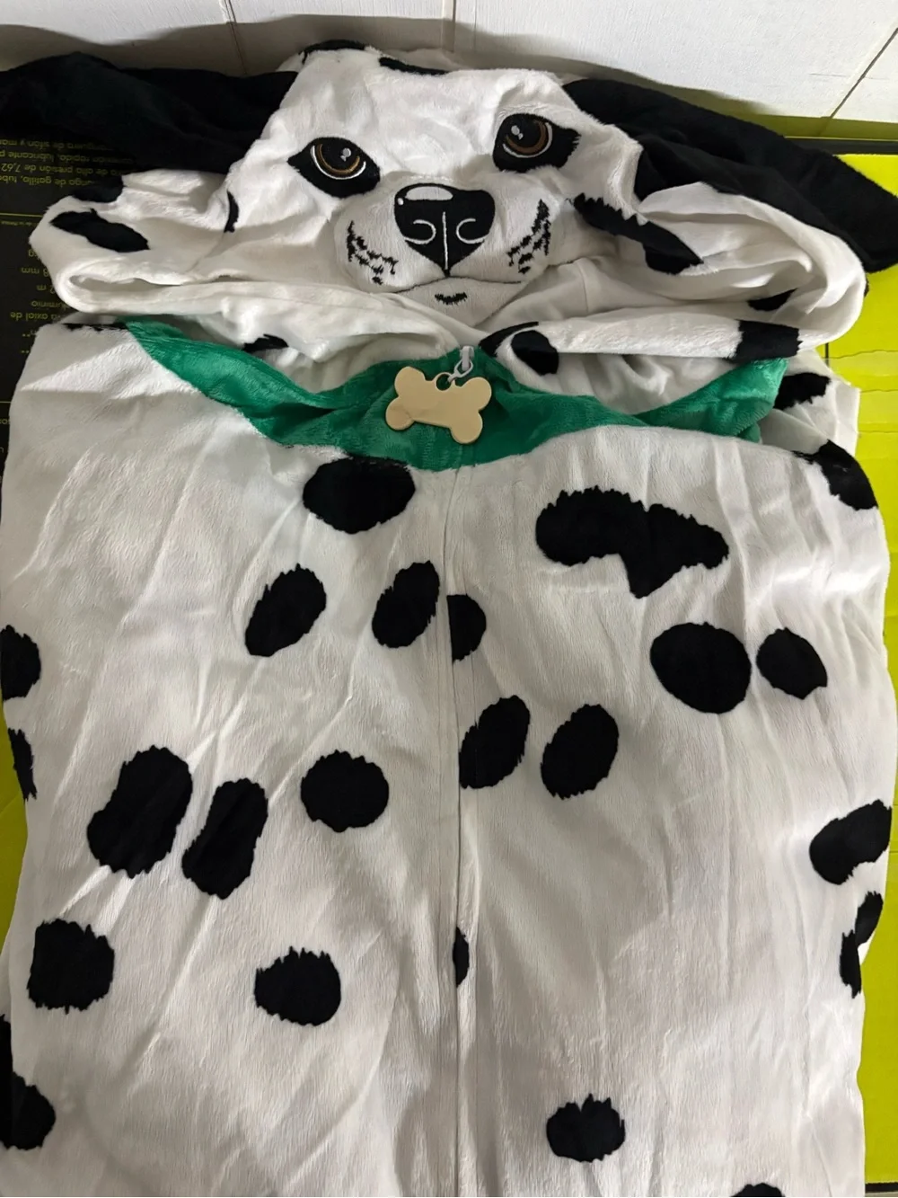 Spirit Dalmatian Union Suit Costume - White and Black